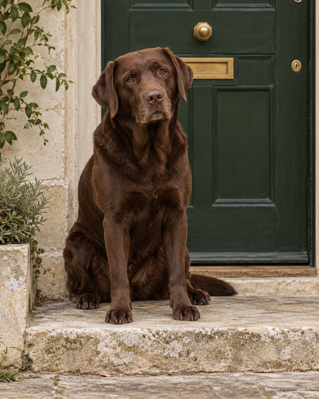 Illustrative editorial image: Illustrative editorial photograph of life with dogs